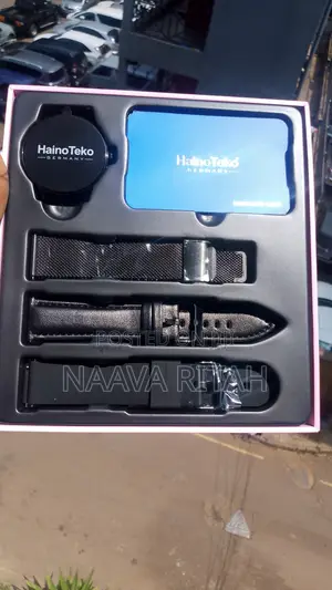 Hainoteko-18 Waterproof Round Shape Amoled 3 Straps