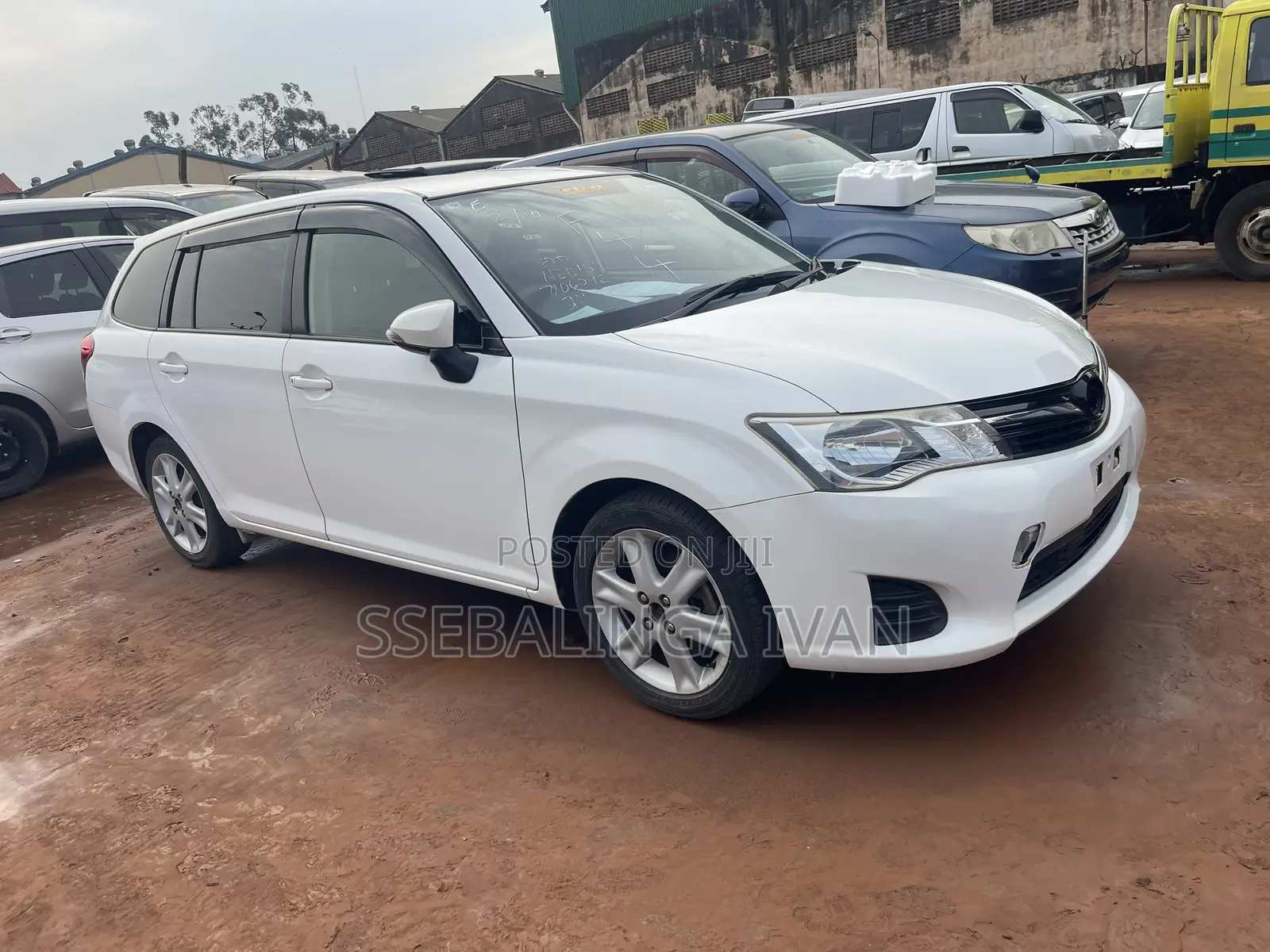 Toyota Corolla Fielder 2014 White