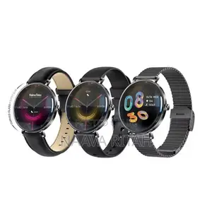 Hainoteko-18 Waterproof Round Shape Amoled 3 Straps