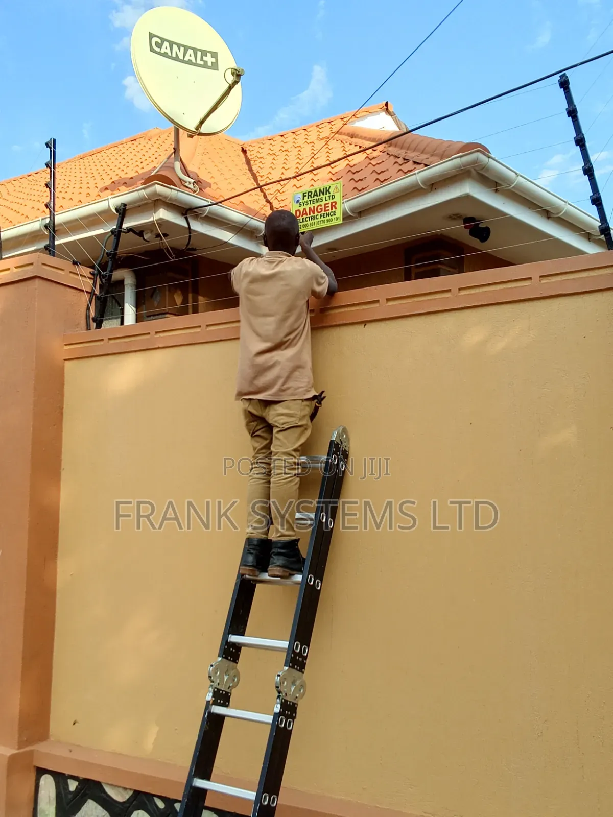 Electric Fence for a Residential House