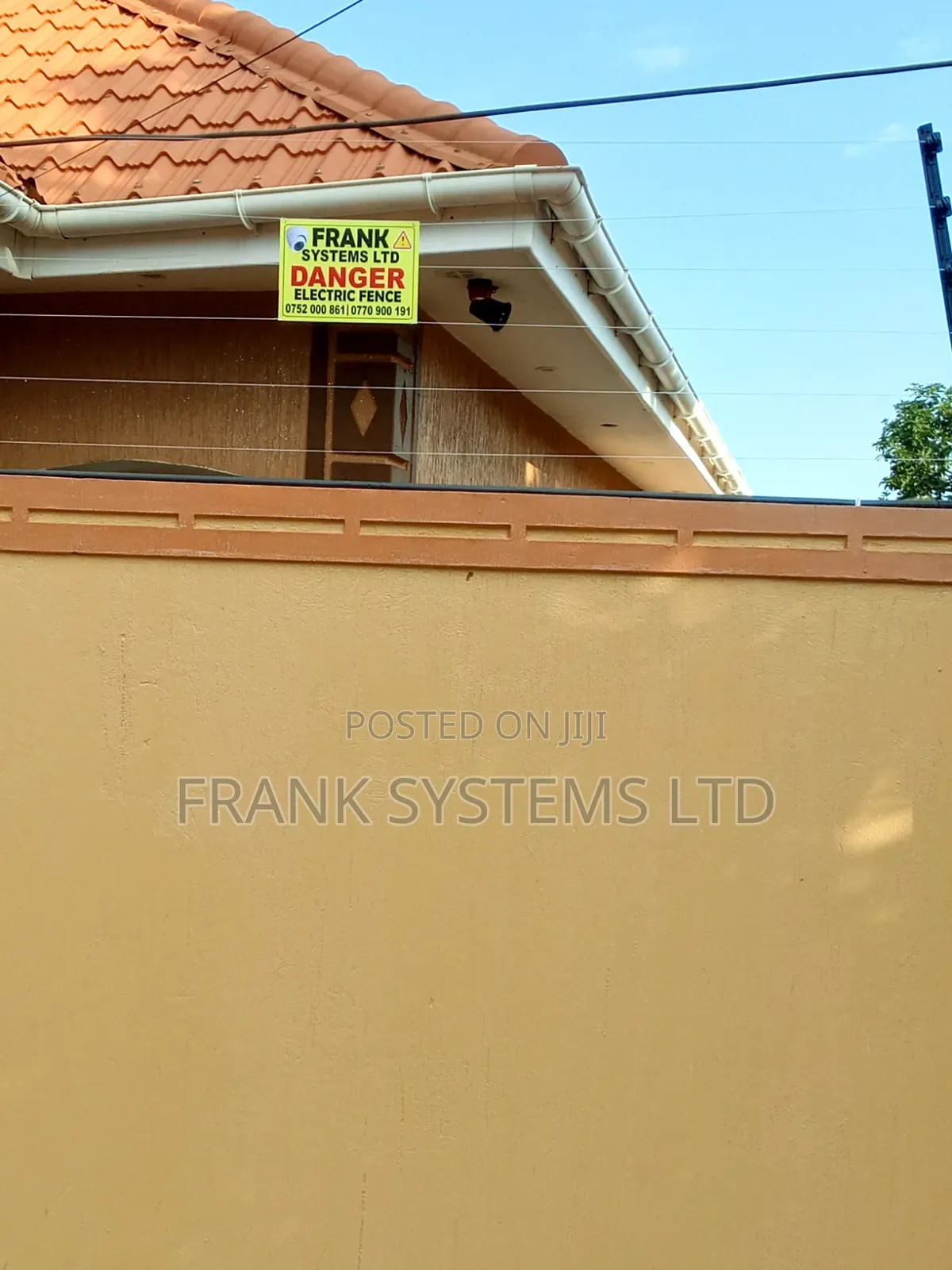 Electric Fence for a Residential House