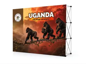 3m X 2.4m Foldable Backdrop Stand With Print