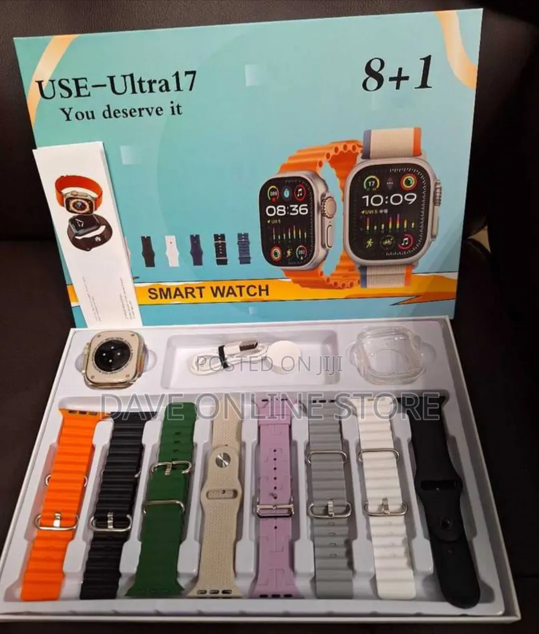 Ultra 17 Smart Watch 8+1
