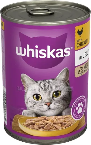 Whiskas Chicken in Jelly Cat Food 1+ Years