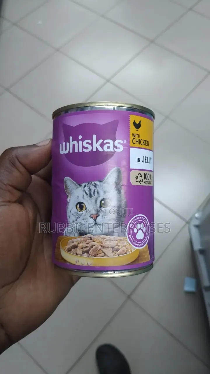 Whiskas Chicken in Jelly Cat Food 1+ Years