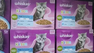 Whiskas Kitten Fish Favourites in Jelly Wet Cat Food 2 -12 Months