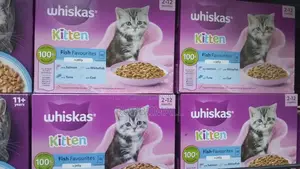 Whiskas Kitten Fish Favourites in Jelly Wet Cat Food 2 -12 Months