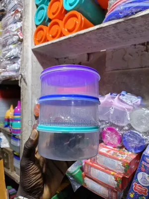 Round Plastic Containers Plastic Containers 12pcs