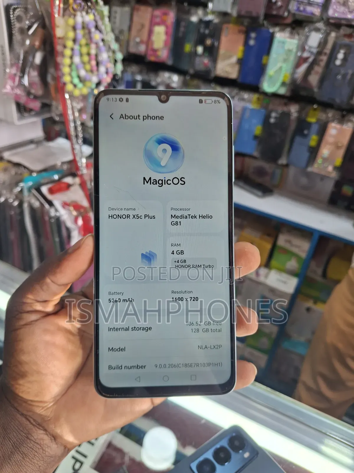 Honor X5c Plus 128 GB Black