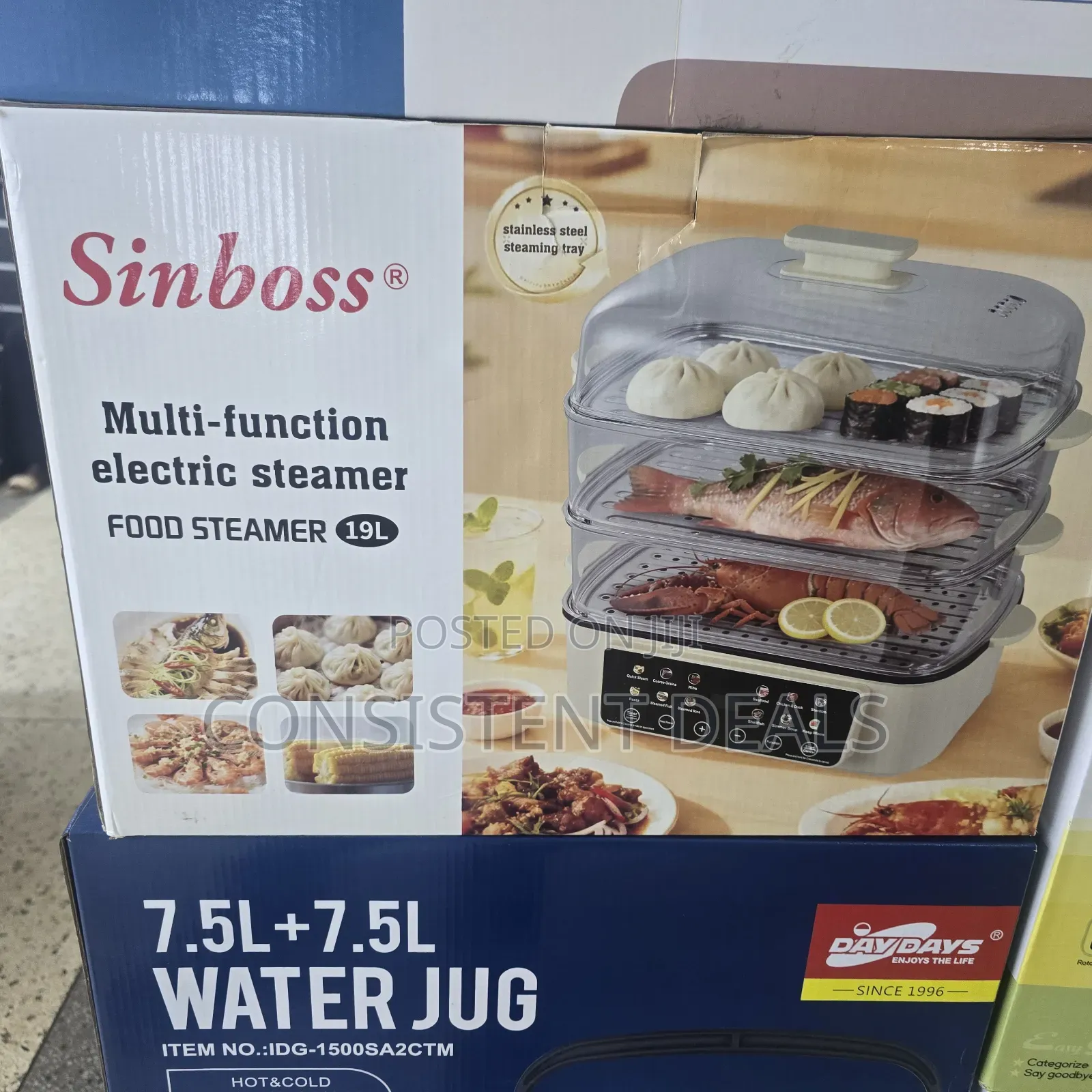 Multifunctional  Electric  Food  Steamer
