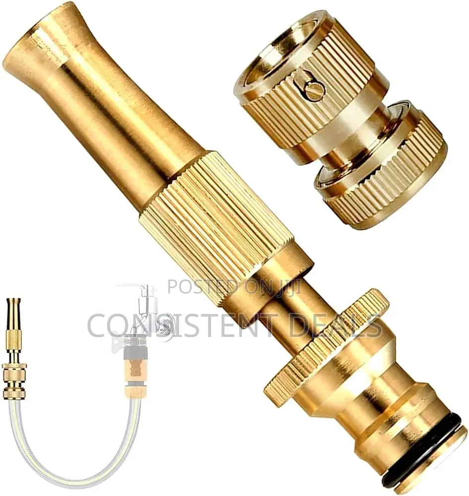 Brass Water Spray Nozzle Suitable for Hose Pipe