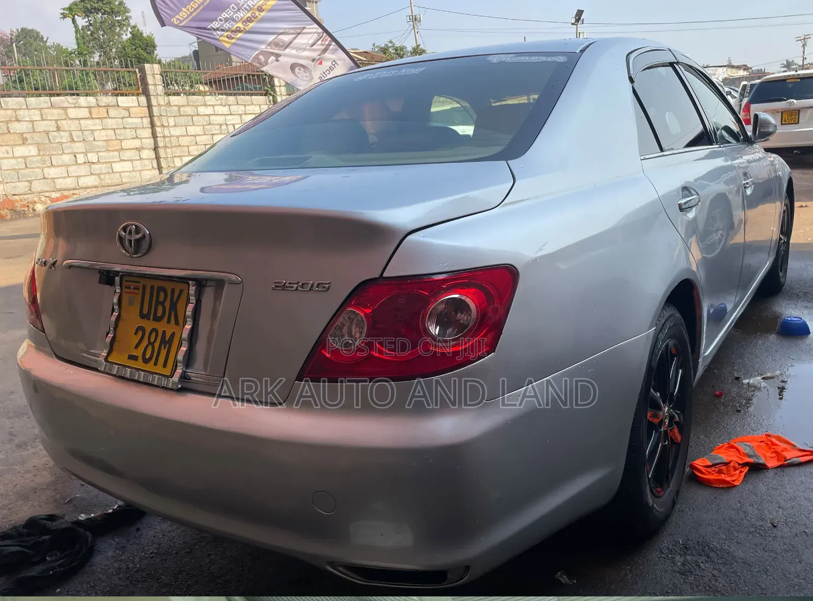 Toyota Mark X 2008 Silver
