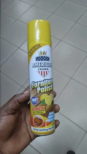 AAmerican Crown Furniture Polish 300ml ~ Lemon