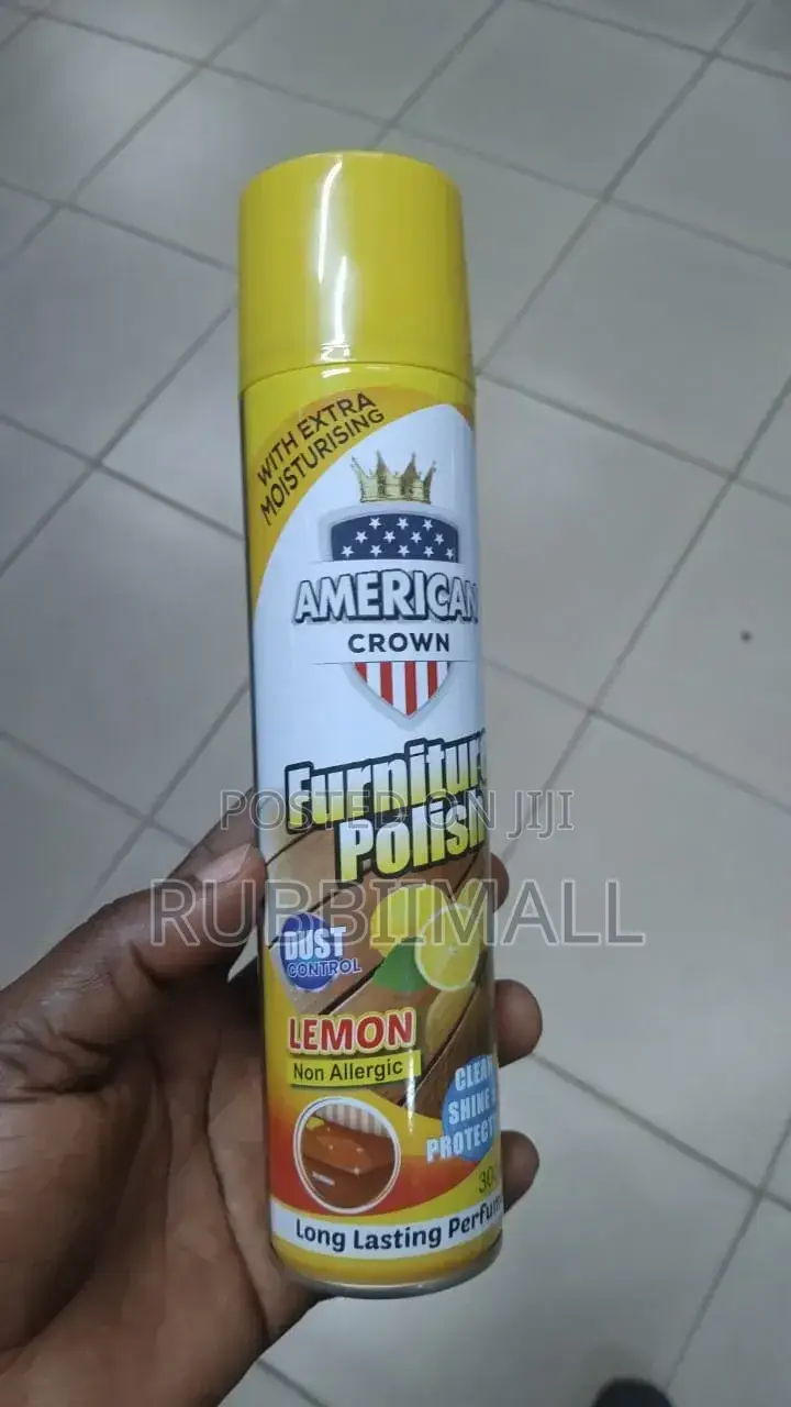 AAmerican Crown Furniture Polish 300ml ~ Lemon