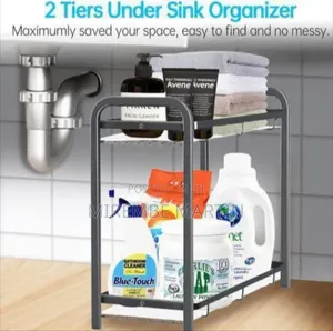 Two-Tier Countertop Kitchen and Spice Organizer