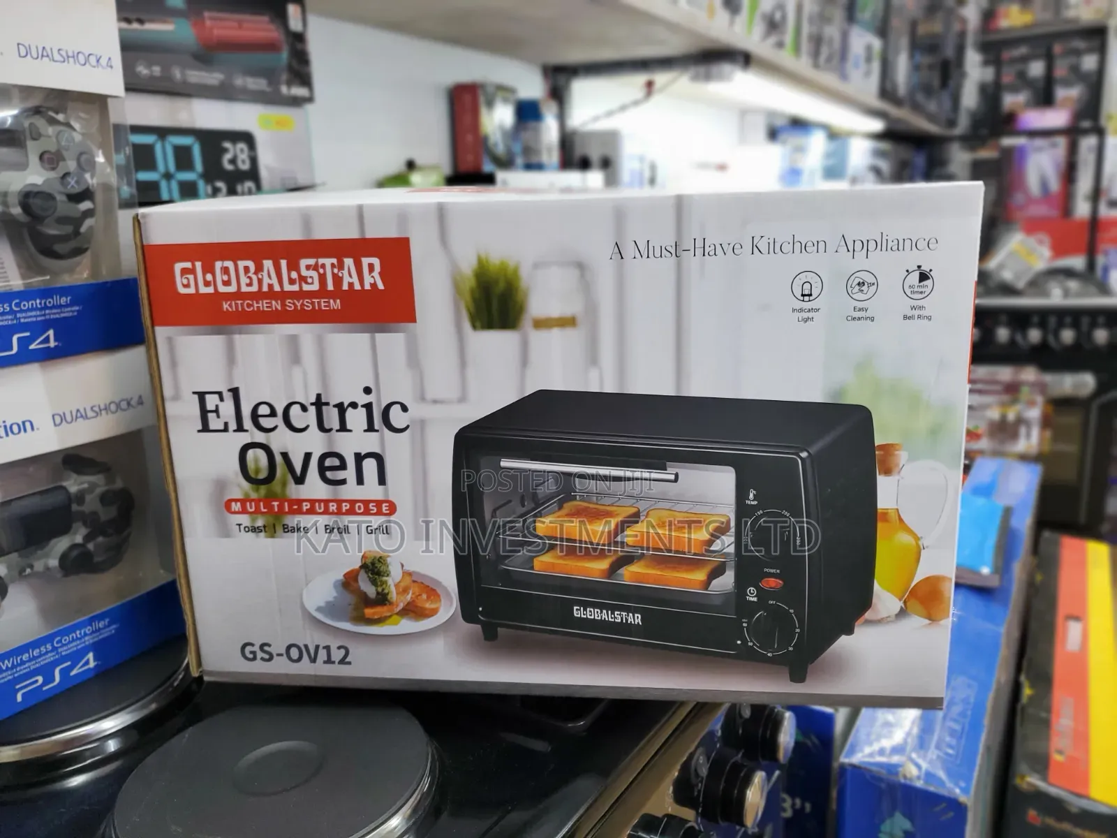 Globalstar GS-OV12, a Compact 12-Liter Multi-Purpose Electric Oven