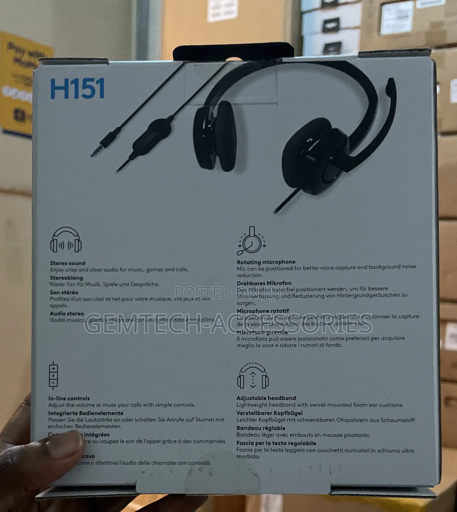 Logitech H151 Wired Headset