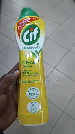 CIF Clean Boost 500ml ~ Cream Lemon