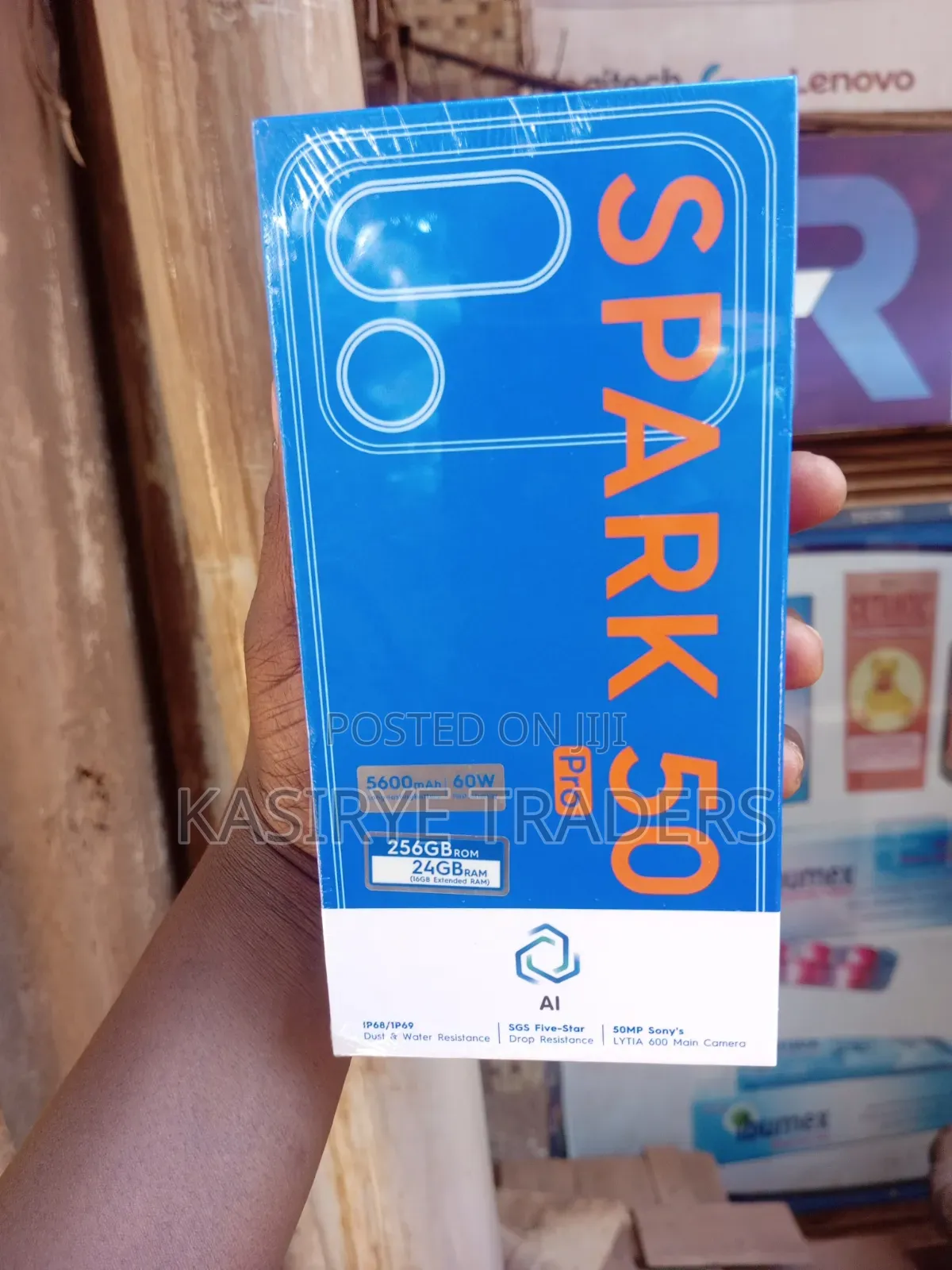 New Tecno Spark 50 128 GB Blue