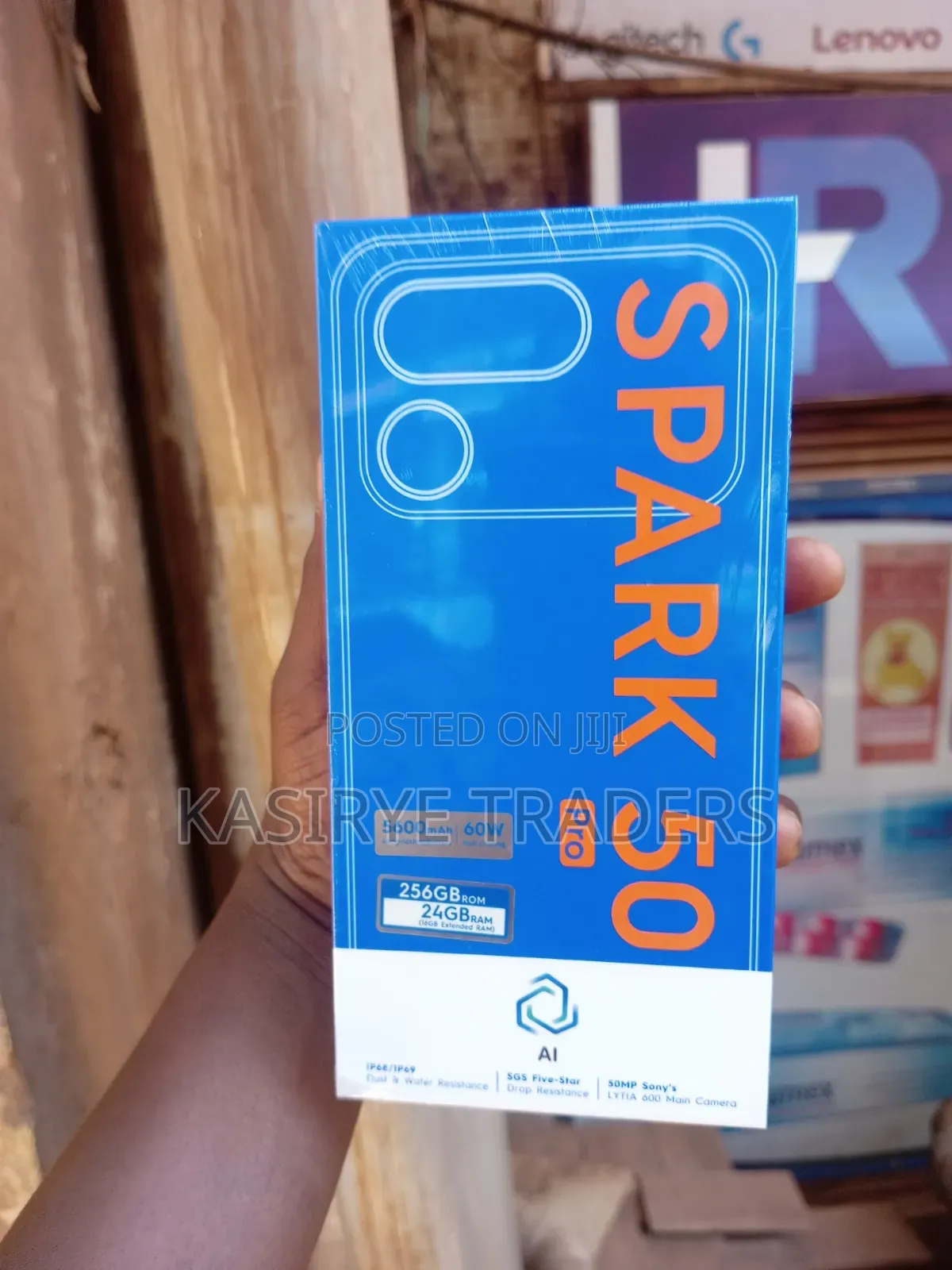 New Tecno Spark 50 128 GB Blue