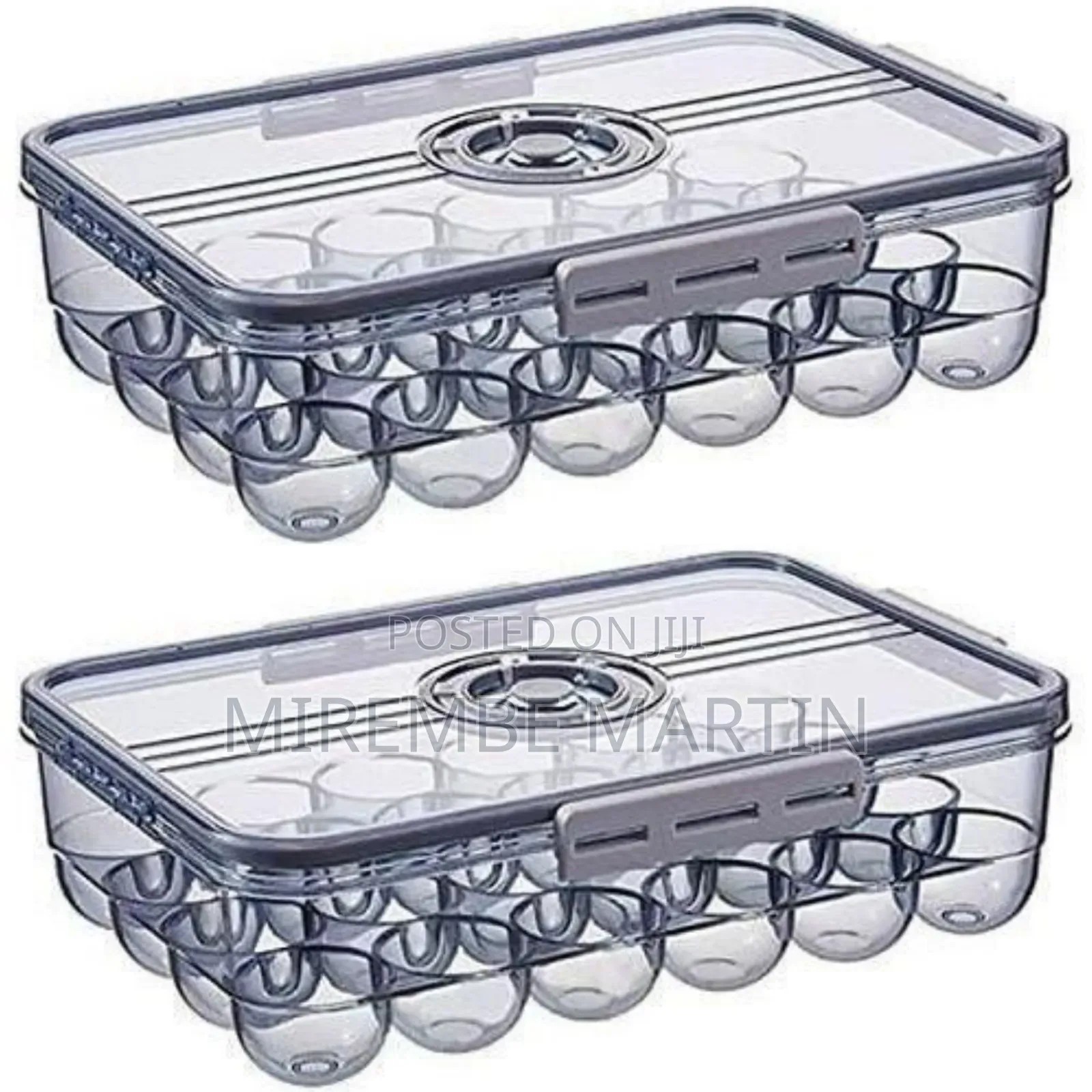 Sealed Clear Egg Storage Container for Refrigerator