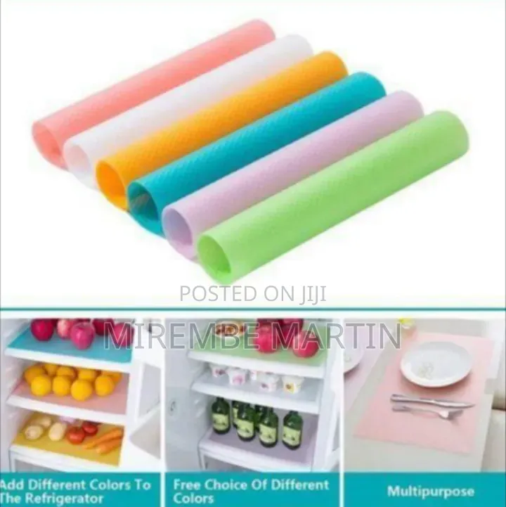 Set of 12 Non-Slip Refrigerator and Drawer Liners