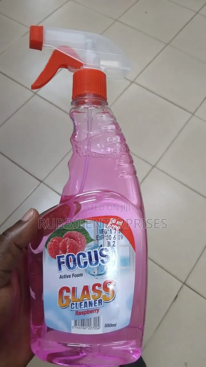 Focus Glass Cleaner 500ml ~ Raspberry