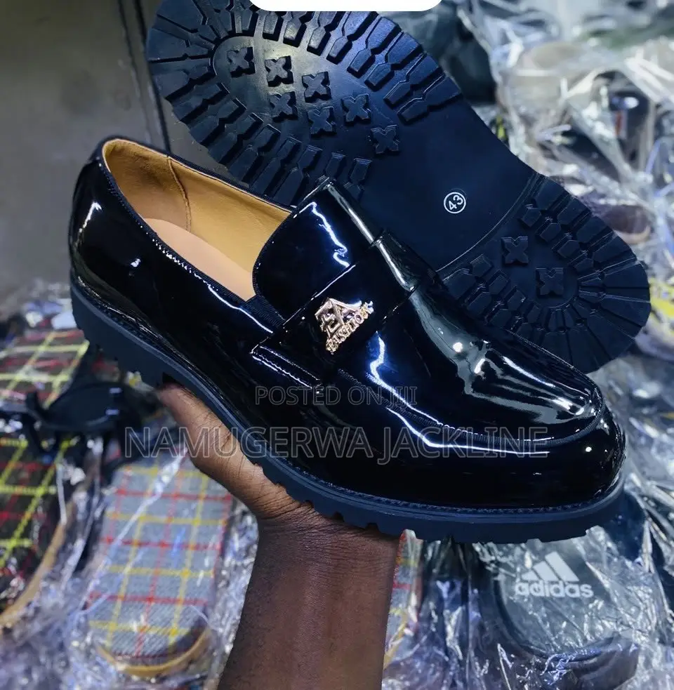 Men’s Black Patent Formal Shoes