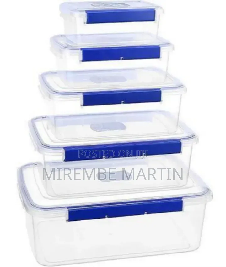 Airtight Food Storage Container Set (5-Piece)