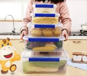 Airtight Food Storage Container Set (5-Piece)