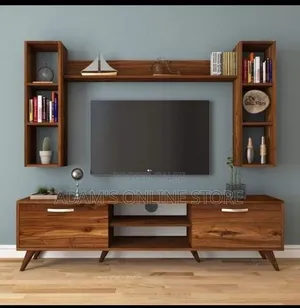 Wall Gv Stand Unit in Mahogany Gore Sale