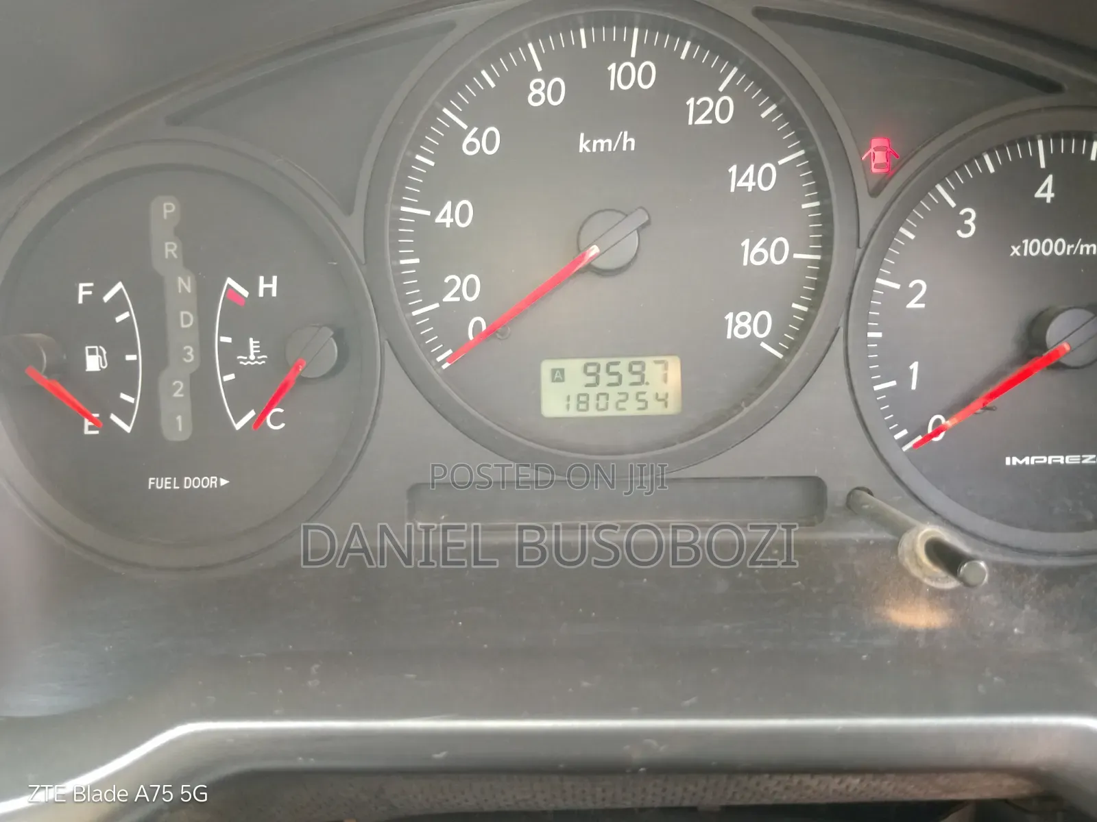Subaru Impreza 2007 Black