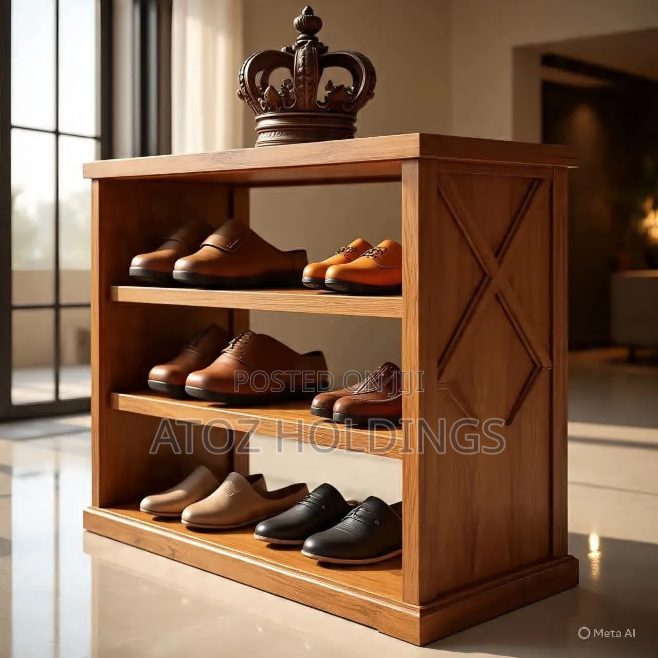 Shoe Racks/Heavy Duty Wooden Shoe Racks in Any Colour From 700,000/-