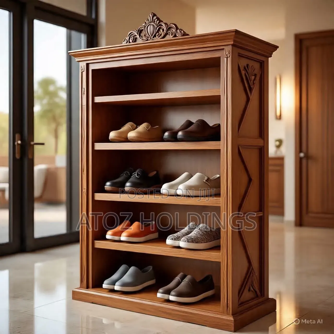Shoe Racks/Heavy Duty Wooden Shoe Racks in Any Colour From 700,000/-