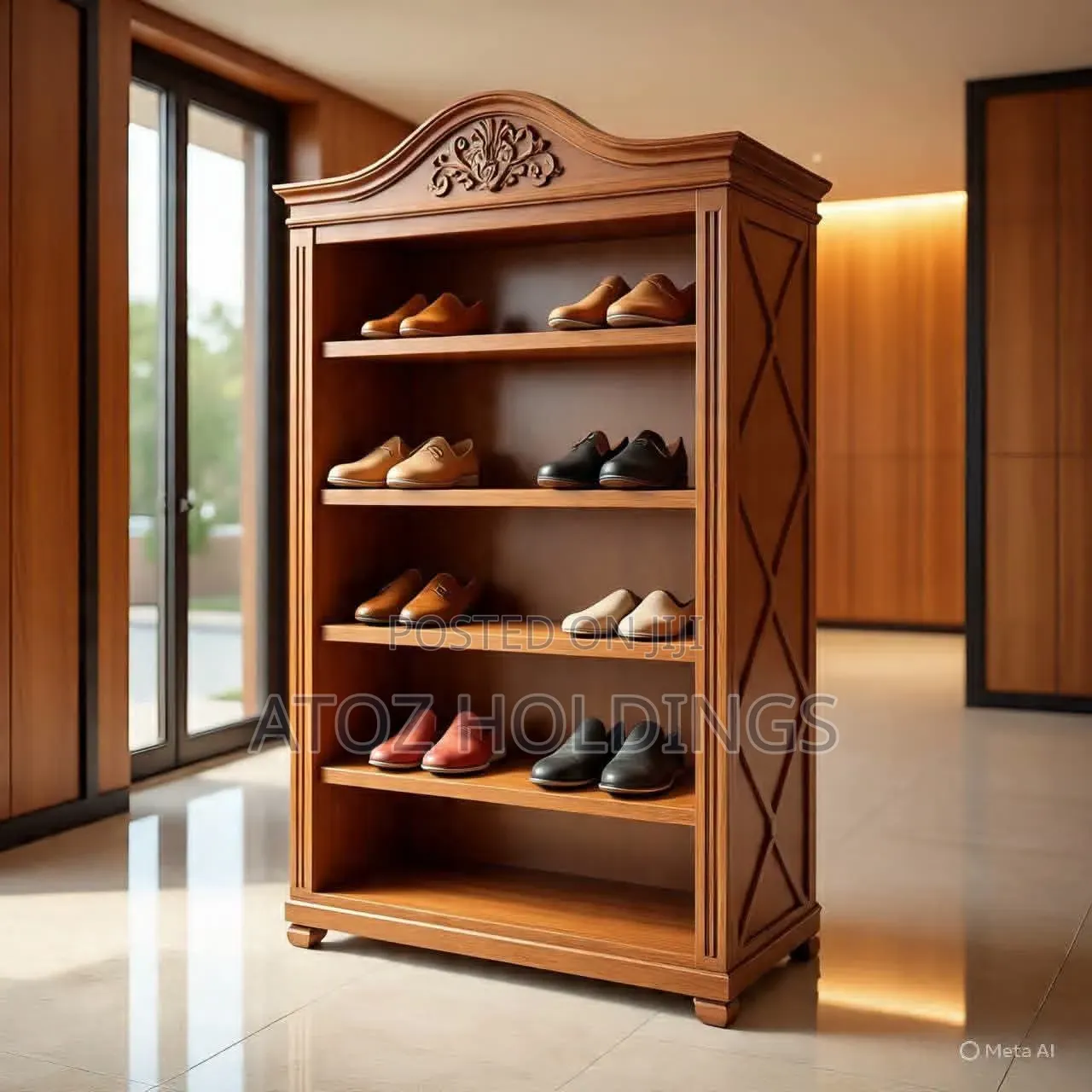 Shoe Racks/Heavy Duty Wooden Shoe Racks in Any Colour From 700,000/-