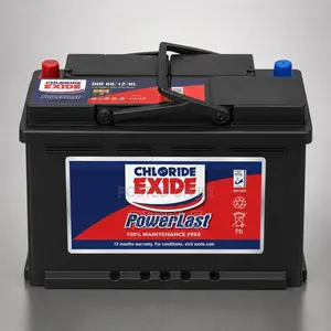 88Ah Chloride Exide PowerLast DIN88MF 520CCA MF Car Battery