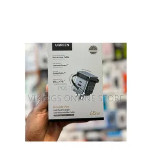 UGREEN Nexode Pro 65W GaN Pro Fast Charger With Retractable Cable