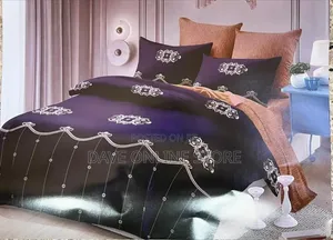 Bronze Luxury Embroidered 4-Piece Executive Duvet Set