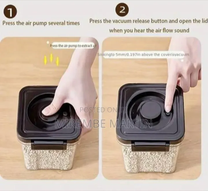 5-Piece Vacuum Seal Food Storage Container