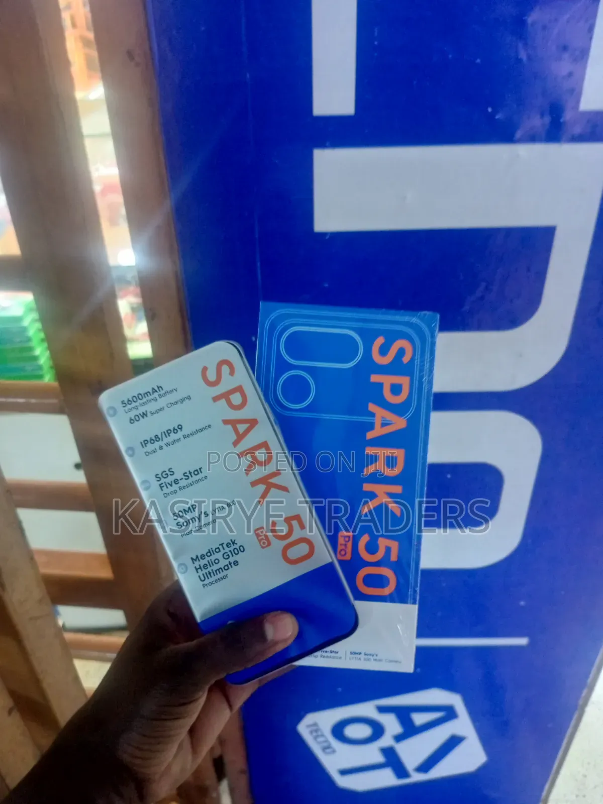 New Tecno Spark 50 Pro 256 GB White