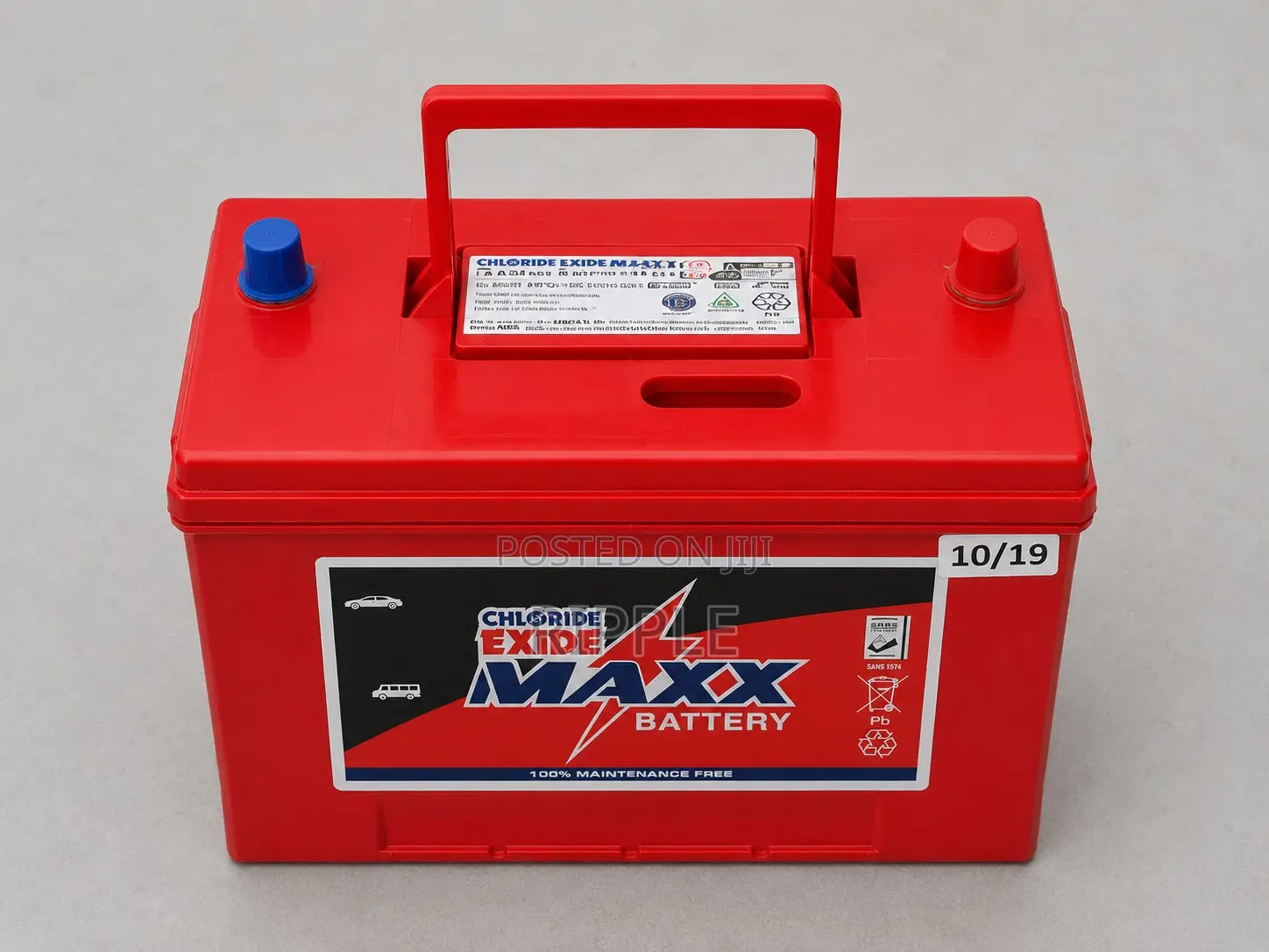 70Ah Chloride Exide N70ZMF MAXX PowerLast MF Car Battery 12V