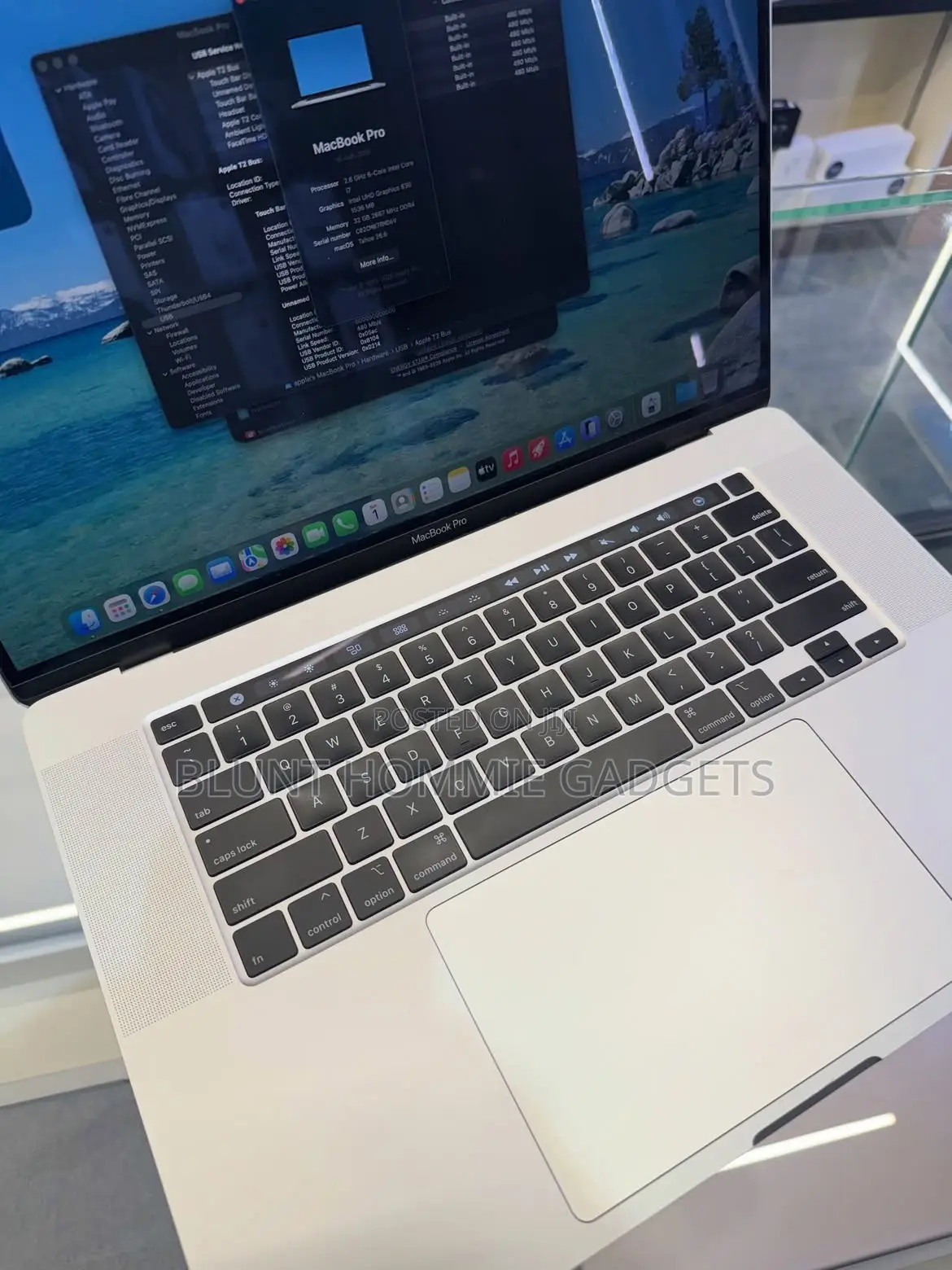 Laptop Apple MacBook Pro 2019 16GB Intel Core i7 HDD+SSD 512GB