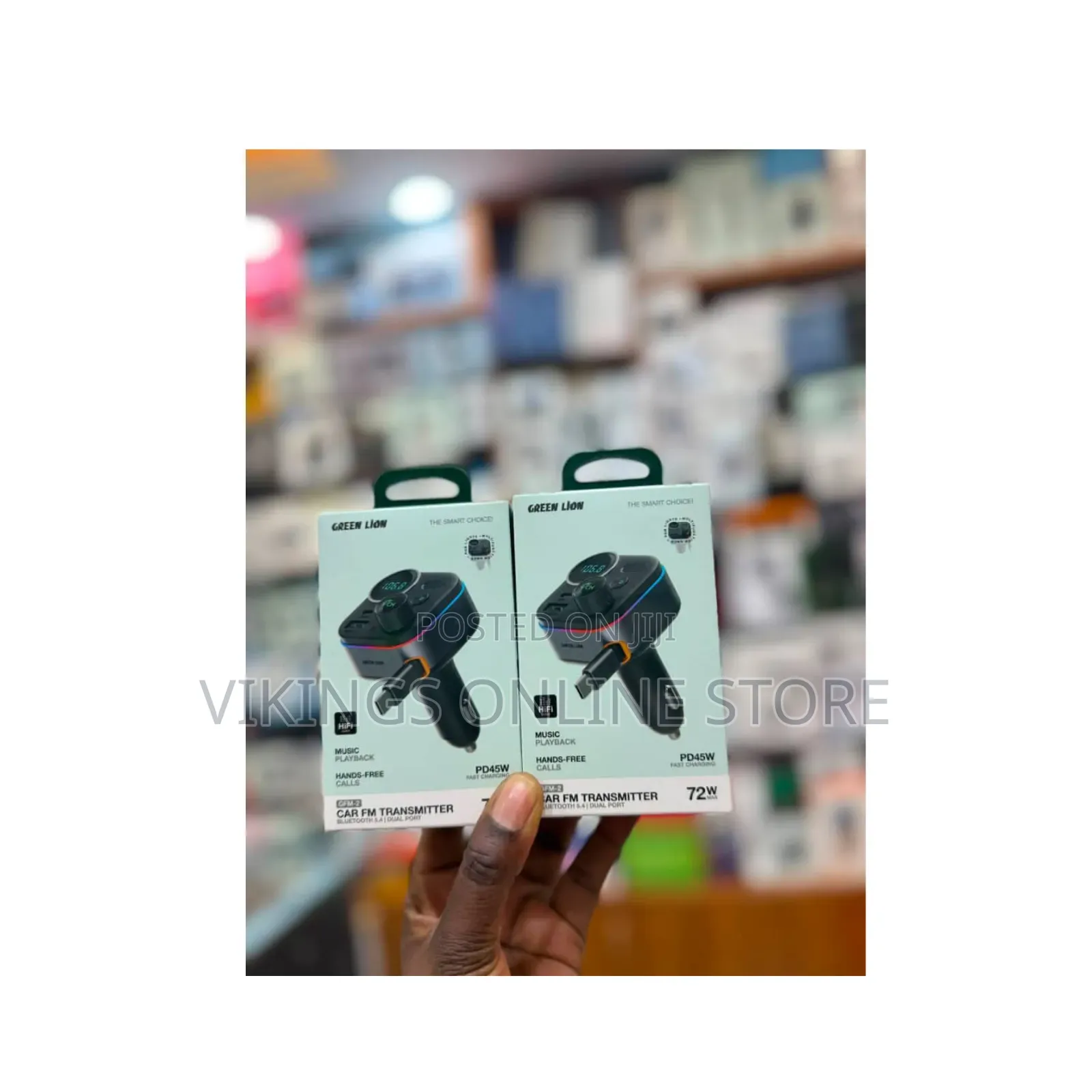 Green Lion GFM-2 Car FM Transmitter