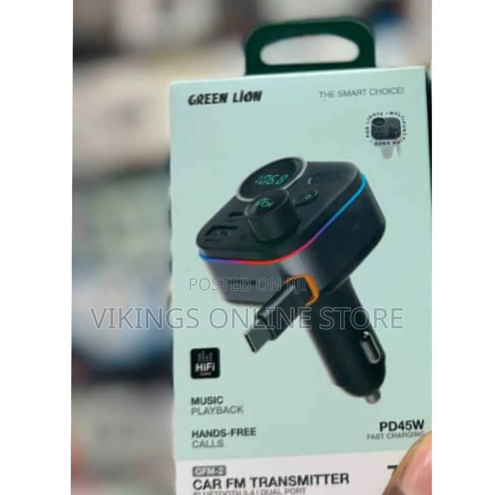 Green Lion GFM-2 Car FM Transmitter