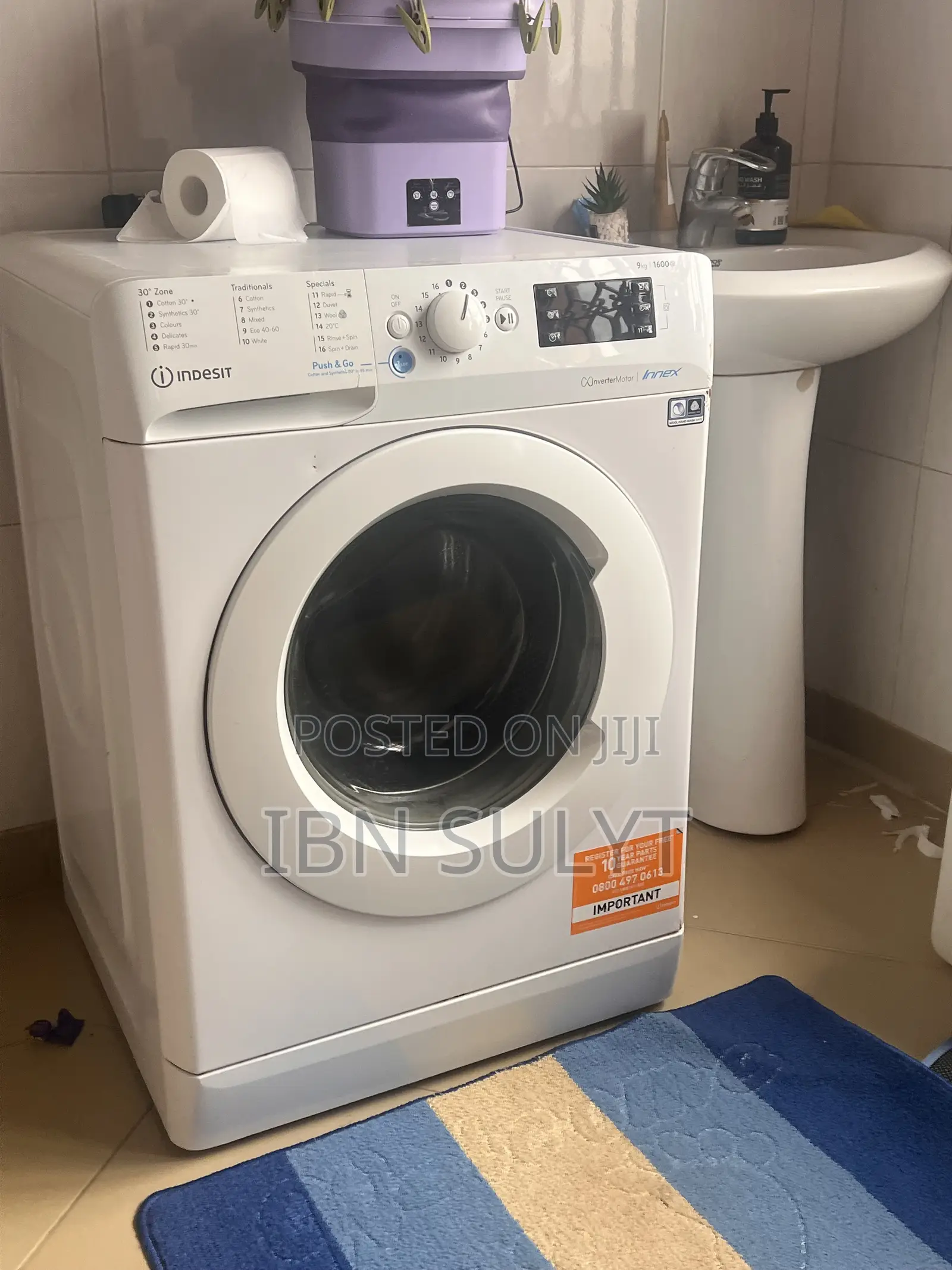 Indesit Washing Machine With a Little Fault