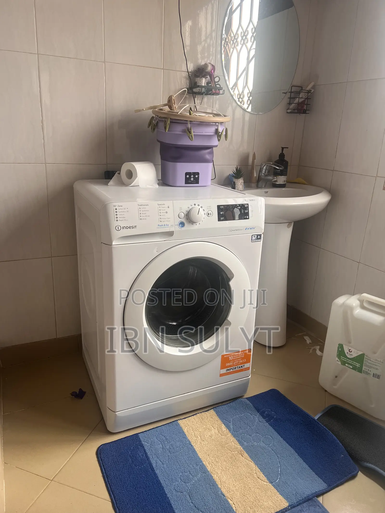 Indesit Washing Machine With a Little Fault