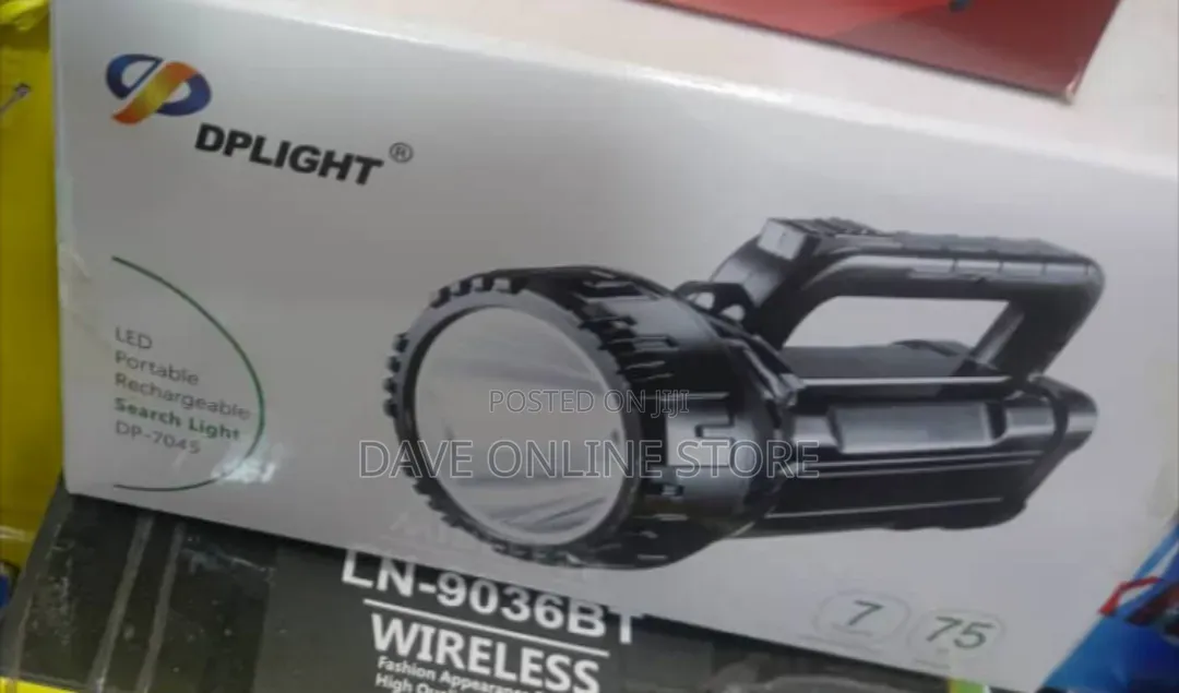 Dplight LED Portable Rechargeable Search Light (Model DP-7045)