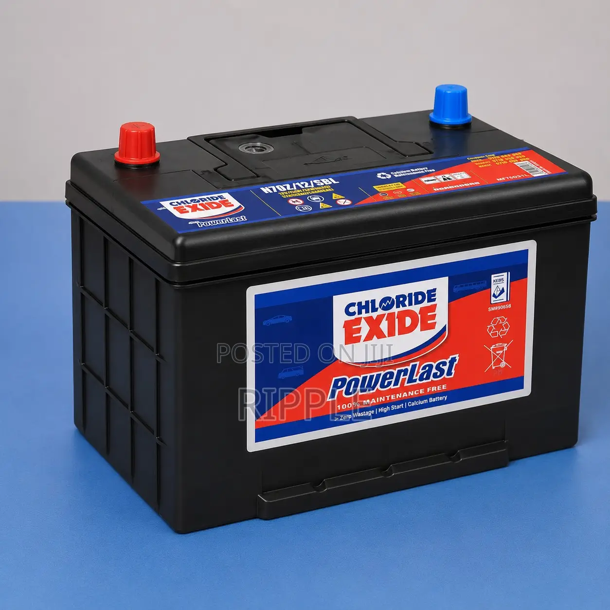 Chloride Exide N70Z 12V Maintenance Free Heavy Duty Car Battery