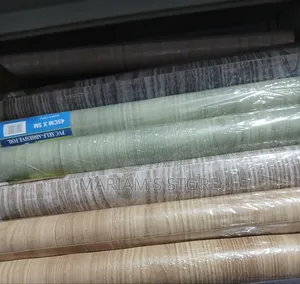 PVC Self-Adhesive Wood Grain and Texture Wallpaper in 45cm X 5m.