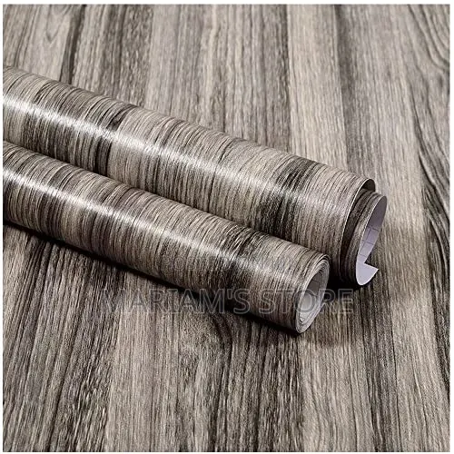 PVC Self-Adhesive Wood Grain and Texture Wallpaper in 45cm X 5m.